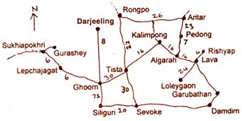Gurashey - Map